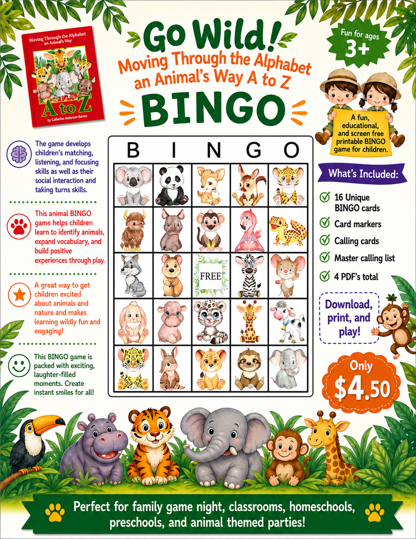 Go Wild! Bingo – Charming interActive Books